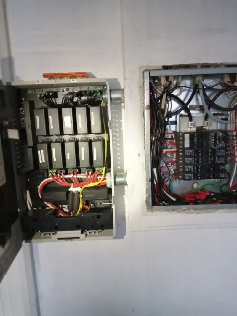 Electrical panel upgrade completed for Electrical Inspection in Palmyra